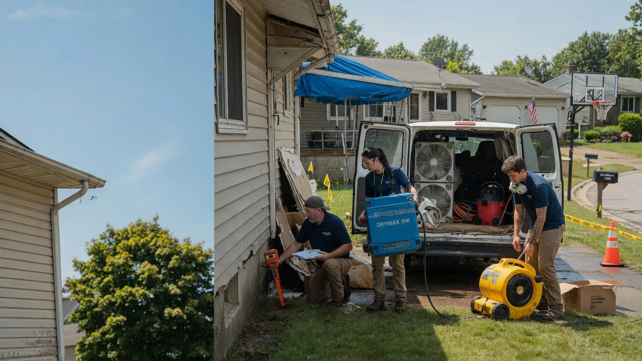 Ceiling Leak Cleanup in Humeston, IA near me